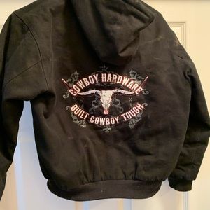 Boys large cowboy hard wear jacket